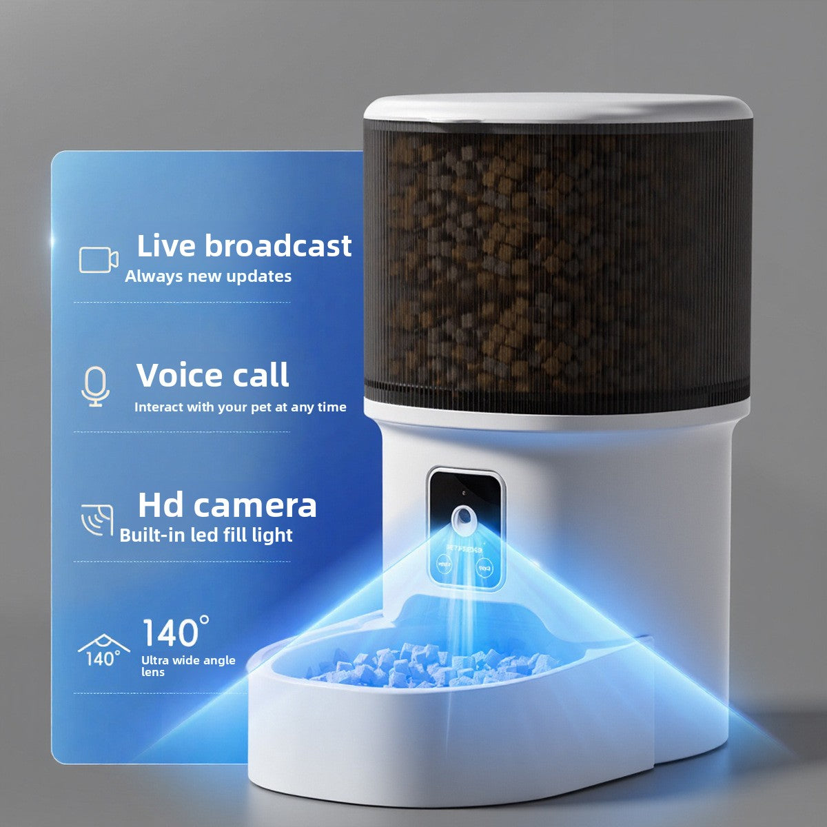 Automatic Pet Feeder: Timed and App-controlled