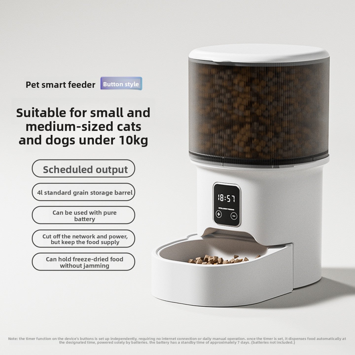 Automatic Pet Feeder: Timed and App-controlled