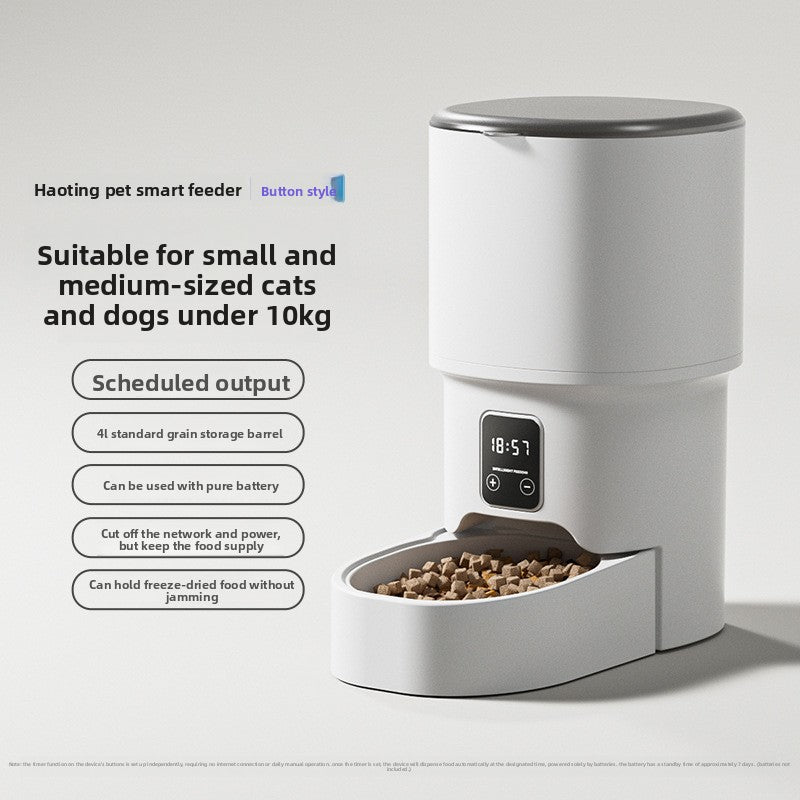 Automatic Pet Feeder: Timed and App-controlled